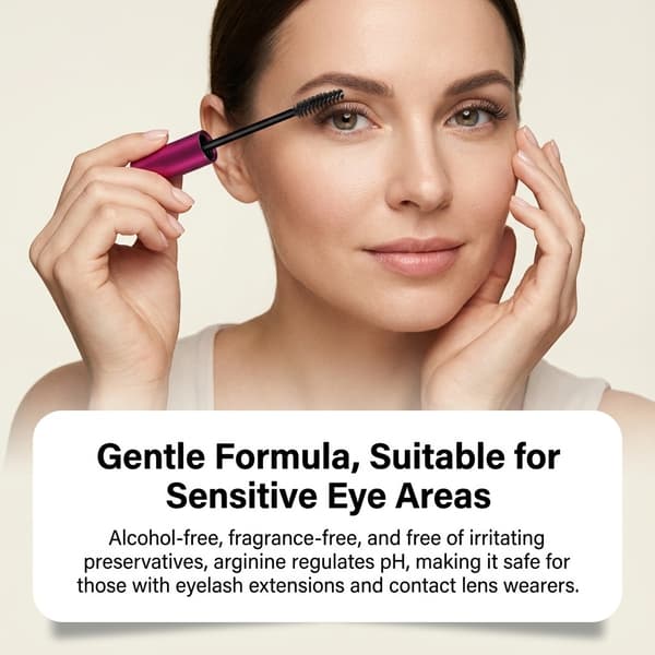 Daglig fugtgivende mascara til bløde og buede vipper - 5ml