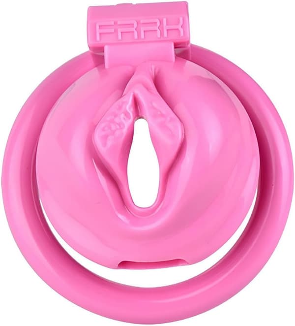 Manlig dold osynlig kontrollbur med droppassistentrem (US-A61) (Rosa)