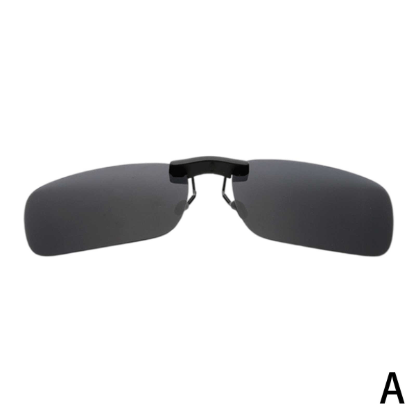 Night Vision Anti-glare polariserad klämma på körglasögon Sungla black One-size
