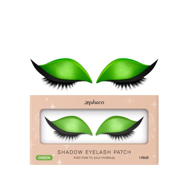 Lazy Eye Shadow Eyelash Patch - Bärbara ögonskuggs- och ögonfranslappar för lata människor