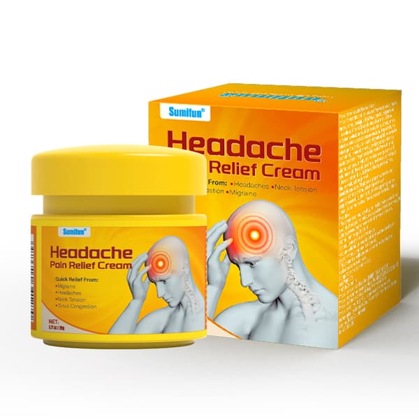 Svimmelhedslindrende Hovedpinecreme for Hurtig Hjerneklarhed - 20g