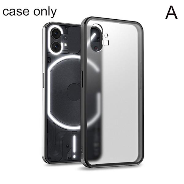 Klart Baksideskal För Nothing Phone 1 Stöttåligt TPU Mjukt Skal 2025 PC R0B4