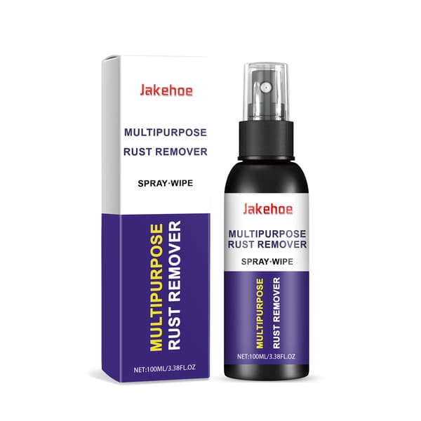 Multifunktionel rustfjerner spray til metalrensning, fjernelse af gulning, rustfjernelse, beskyttelse og rustfjernelse.