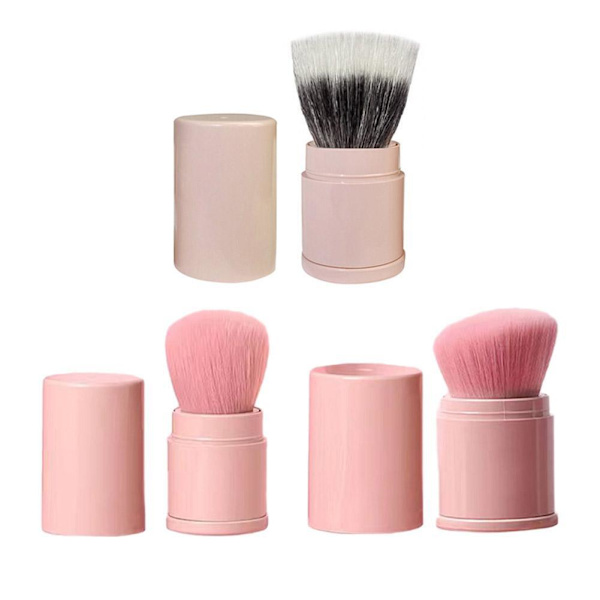 Infällbar sminkborste, portabel mini infällbar rougeborste Hot U5 bronzing brush 1pcs