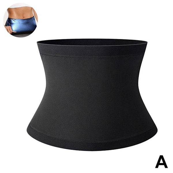 Midjetrimmer för Kvinnor, Midjetränare Bastubälte, Nedre B Blue XL