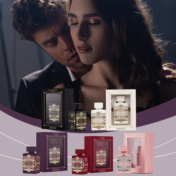 Bade'e Al Oud for Glory av Lattafa 100ml EDP Spray - Gratis ekspressfrakt Badee\" red 1 item