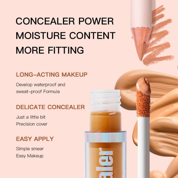 Concealer Pen + Concealer Liquid Set: Langvarig Concealer Pen SAC075