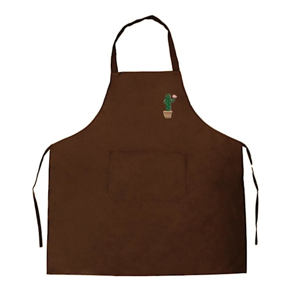 Förkläde Kan Torka Händer Kök Hushåll Högt Värde Vattentätt Skydd Kläder B2N5 Coffee color 1pcs