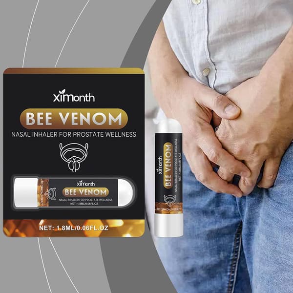 1/3/5x BeeBoom näsinhalator för prostatahälsa näsinhalatorsticka black A