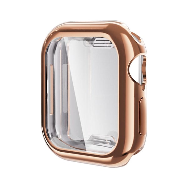 TPU-fodral för Apple Watch Series 10 42/46 mm Smartband Full Cover gold 46mm