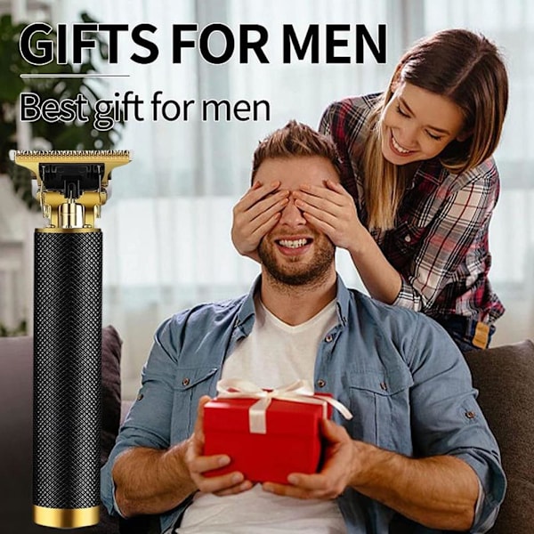 Hårtrimmer Barberare Hårklippare Uppladdningsbar Hårklippare Sladdlös M F 1set