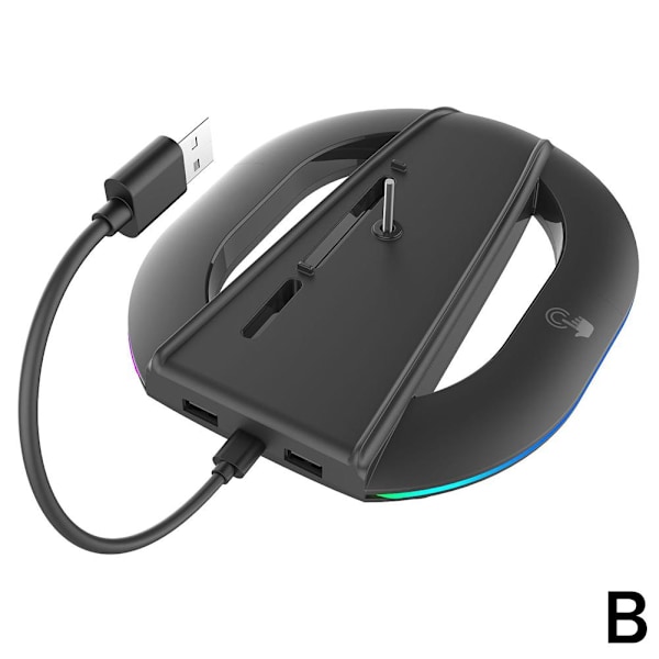 För Ps5 Pro/Slim Konsol Halkfri Bas Fäste Hållare Gaming Ac white Colorful Model