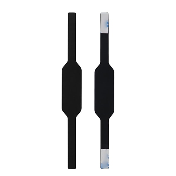 QHUDLV Silikon Telefonrem Mobiltelefon Grepp, Elastisk Stretch B black 1pcs