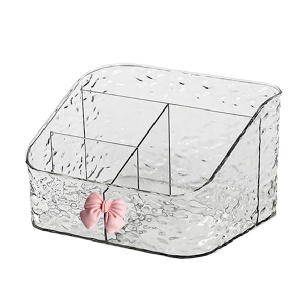 HETT Transparent Kosmetikförvaringslåda Akryl Kosmetikförvaring B Three compartments  1pcs