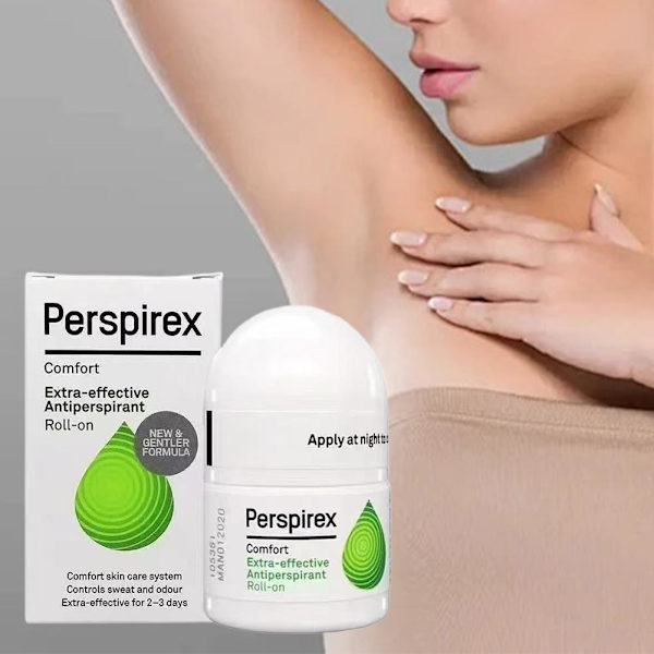 Perspirex Comfort Extra Antiperspirant Roll On Kontroll Svett & Lukt 20M
