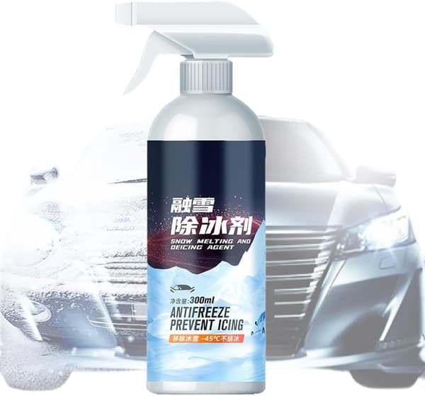 Antifrost til bilrude 300 ml Hurtigt og langtidsholdbart middel