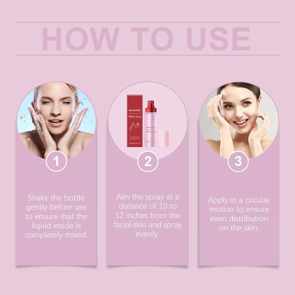 Flydende pudder makeup setting spray langvarig oliekontrol lås ansigtsmakeup setting mist