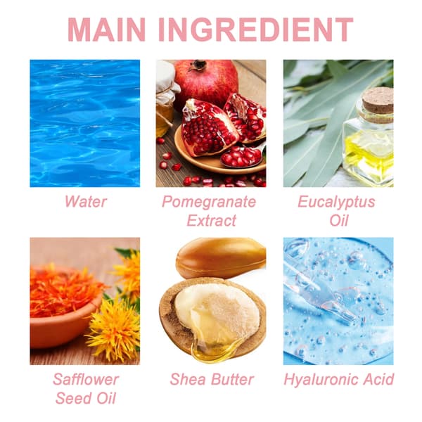 Granatæble Body Scrub - Renser, Eksfolierer, Blødgør og Fugter