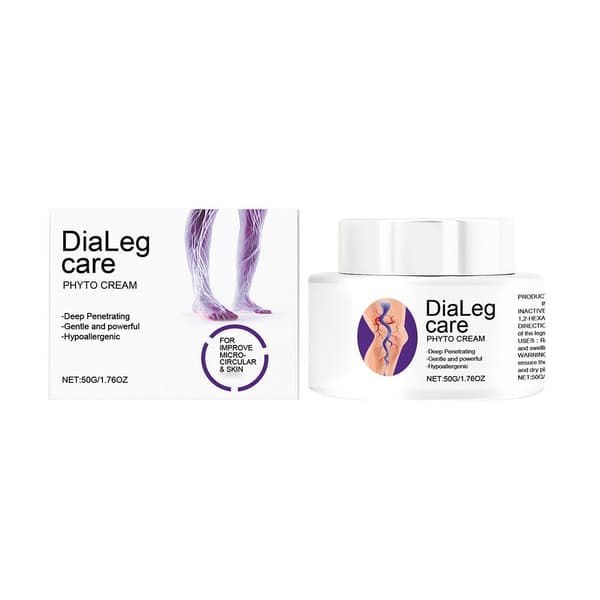 DiaLeg Care Cream, Avancerad Multi-Ceramid Nattkräm, Åderbråckskräm