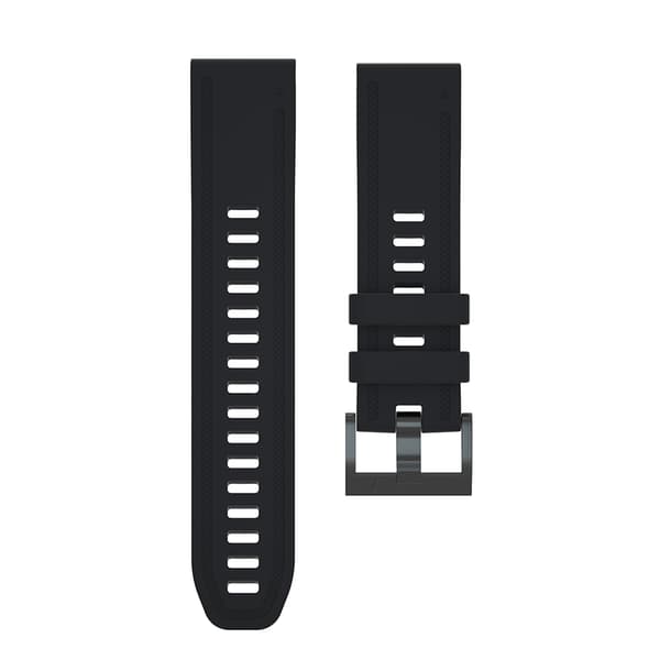 Urrem til Garmin Fenix 7S/6S/5S, Garmin Instinct 2s 20 mm Sort Sort