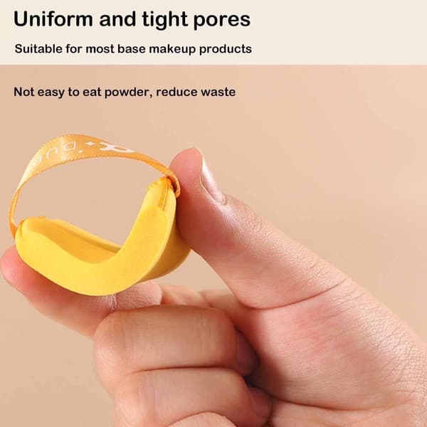 Kudde Puderpuff Skönhetskudde Puff För Concealer Foundation Puder Multifunktionell Smink V0e5