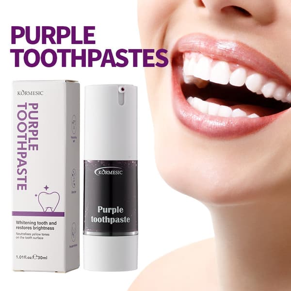 Tandpasta (Lilla) - Hjemmerengøringsversion - 30ml Purple 30ml toothpaste