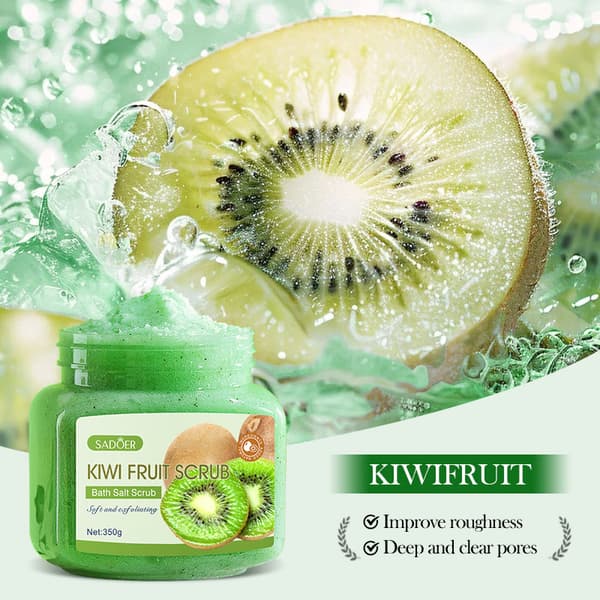 Frugtbaseret eksfolierende scrub, mango scrub 350g 350g mango