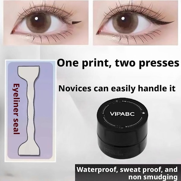 Vattentäta Eyeliners Snabbtorkande Eyeliners Vattentät Och Inte Yr Hälsa B8