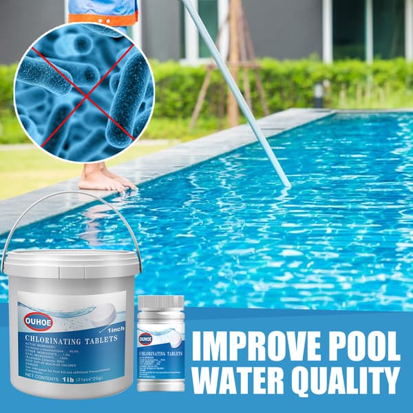 Brusetabletter til rengøring af swimmingpool - Karstørrelse for forbedret vandkvalitet Automatic dosing device