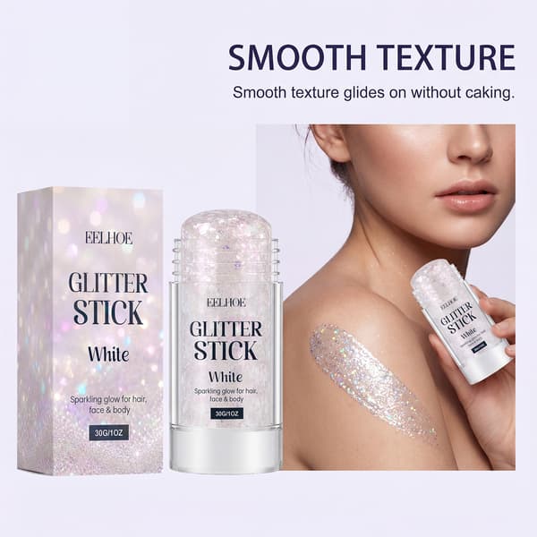 Glitterstifter til festligt hår og makeup - 30g