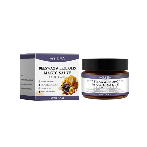 Propolis kroppskräm ger näring och vårdar huden skonsamt.
