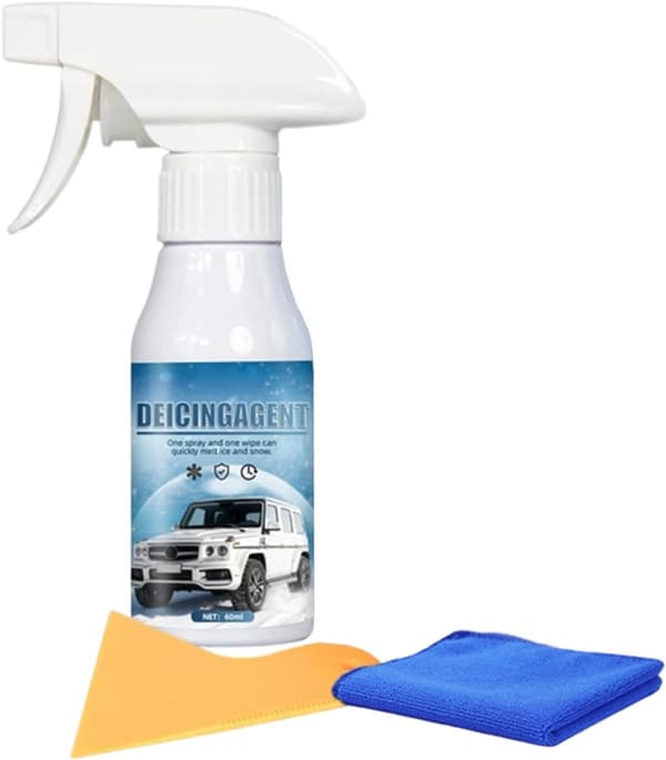 Forrude Afisningsspray 120 Milliliter Og Langtidsholdbart Biltilbehør