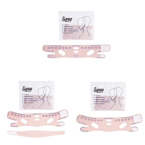 Liten V-formad Ansiktslyftning och Uppstramande Ansiktsförbättring Nasolabiala Anti-hängande Ansiktsskulptur Veck Y4t9 Soft feeling double-layer