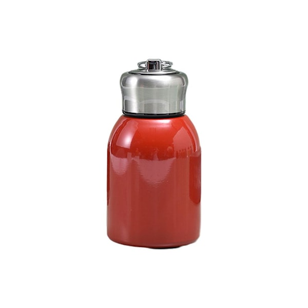 Mini Söt Vakuum Termosmugg Kompakt 304 Stål Rostfritt Med Portabel Stor Mage Design Vatten K6o4 red onesize