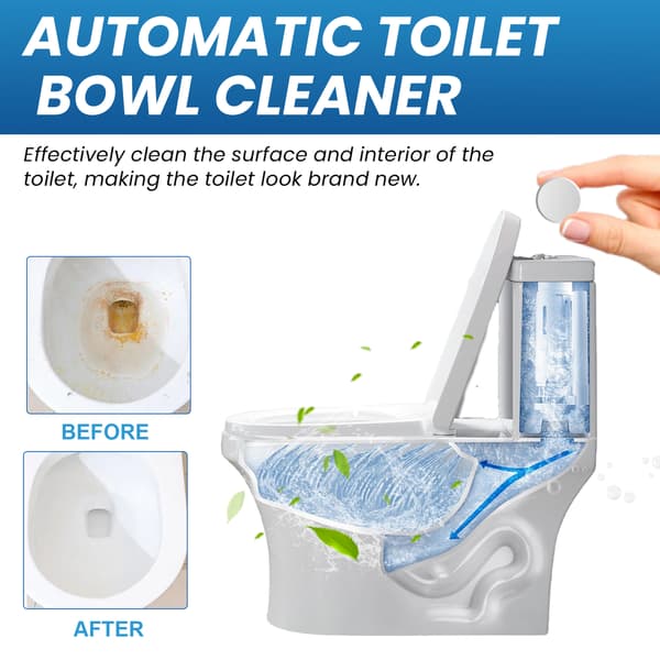 WC-puhdistus poretabletit