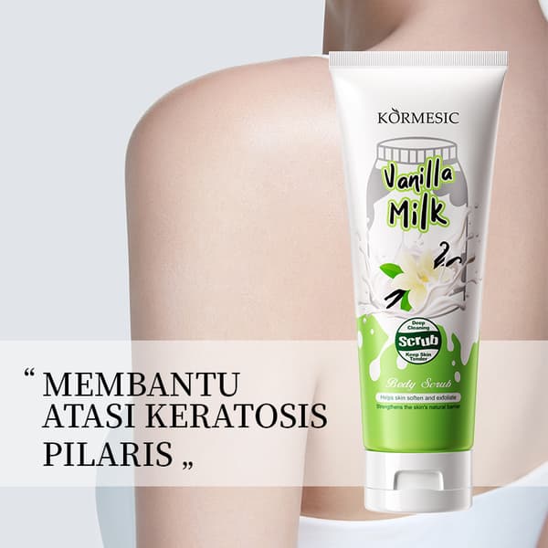 Vaniljemælk Body Scrub Creme
