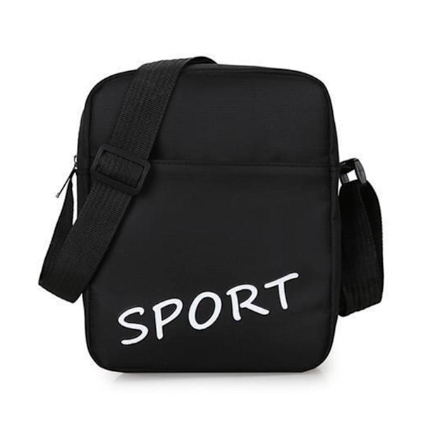 Messenger Bag Canvas Väska Herr Oxford Tyg Axelväska Enkel Axelväska Herr Passar För P0c6 B One size