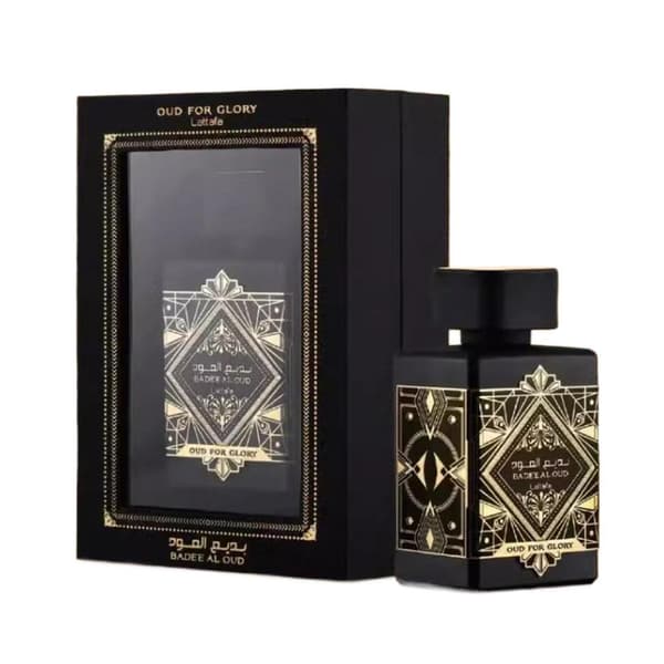 Bade'e Al Oud for Glory av Lattafa 100ml EDP Spray - Gratis ekspressfrakt Badee\" red 1 item