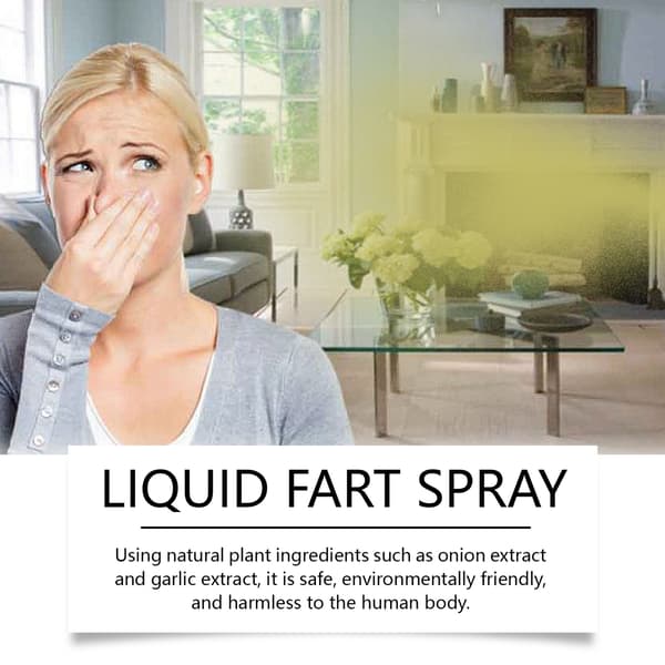 Stinkende pruttevæskespray, en vittighedsvæske til 1. april.