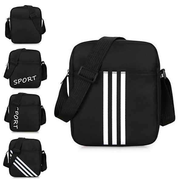 Messenger Bag Canvas Väska Herr Oxford Tyg Axelväska Enkel Axelväska Herr Passar För P0c6 D One size
