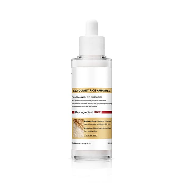 Ris Eksfolierende Essens 80ml for Glatt Hudtekstur