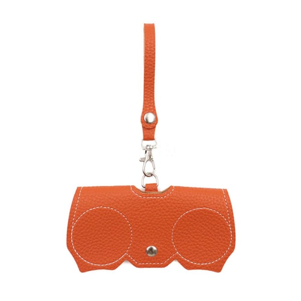 Mjukt PU-läderglasögon Solglasögon Case owl one-size