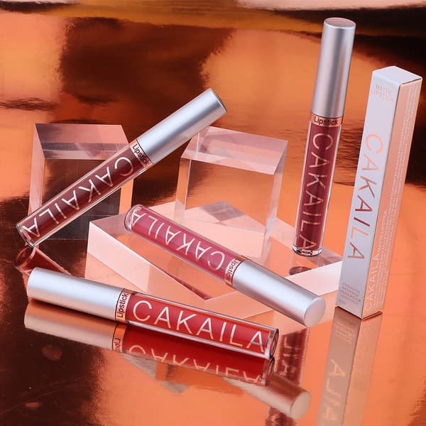 Makeup Lipgloss 18 Nuancer Mat Læbestift, Overførselssikker, Lipgloss #07 07#