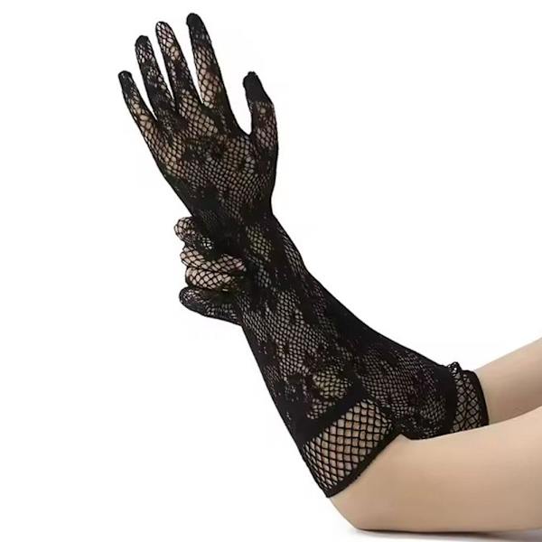 NY Dam Sexig Underkläder Handske Jacquard Uniform Förförelse Bröllop Spets T2I1