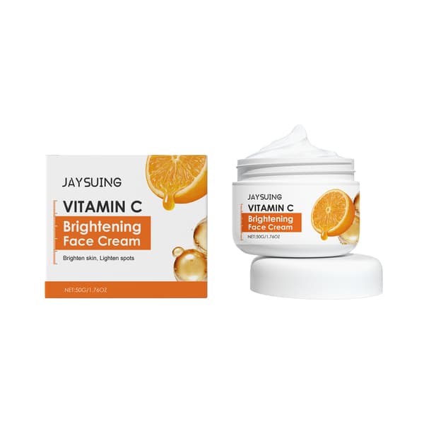 Fuktighetsgivende C-vitamin ansiktskrem - Fruktig duft, nærende effekt