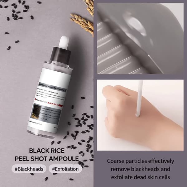 Ris Eksfolierende Essens 80ml for Glatt Hudtekstur
