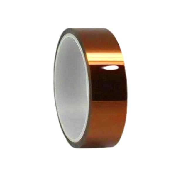 33m värmebeständig tejp Kapton BGA högtemperatur termisk isolering AmberA 6mm*33Y