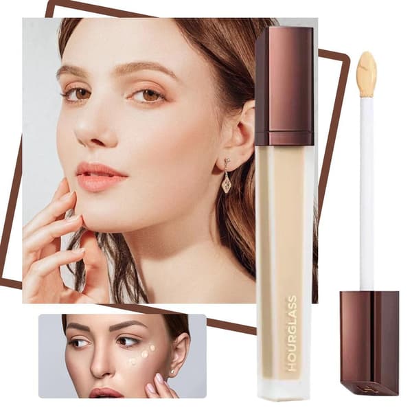 Icke-märkande concealer ljusar upp och döljer akneärr, täcker akne och döljer.