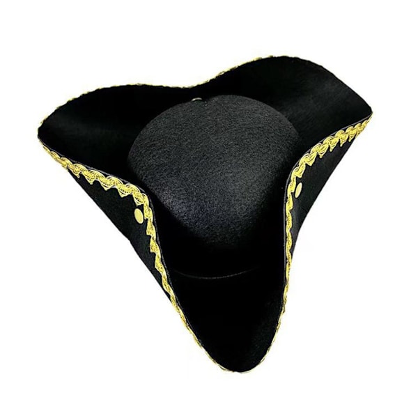 TRIKORNHATT FESTLIG KARIbisk PIRAT VUXEN FÄRGKLÄDNING✨j style3 One size