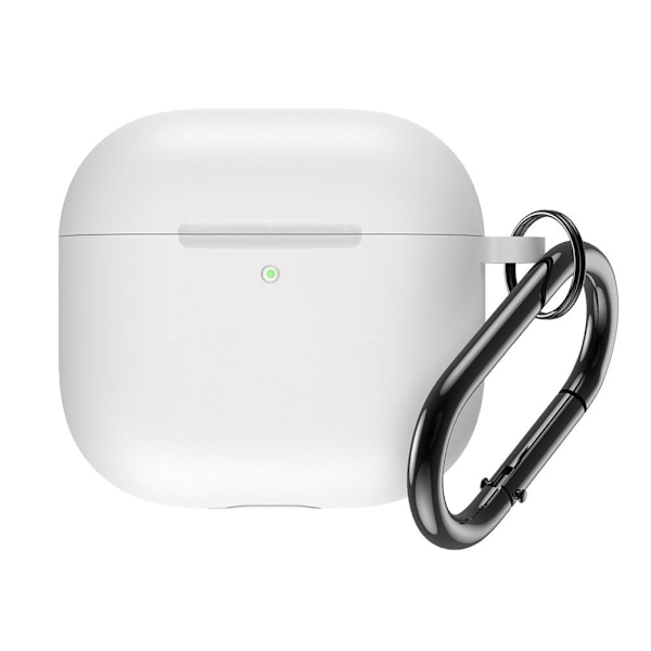 för AirPods4 Skyddsfodral Enfärgat skyddsfodral i ett stycke Silikon från H0H3 white for airpods 4